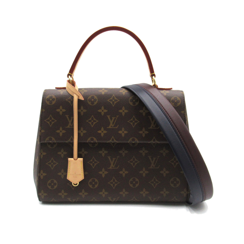Louis Vuitton Cluny 2way Shoulder Bag Monogram Brown